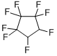 1H,2H-OCTAFLUOROCYCLOPENTANE结构式