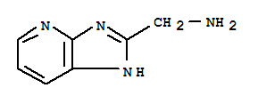 (3H-咪唑并[4,5-B]吡啶-2-基)甲胺结构式