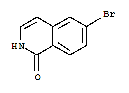 Structure of 6-BROMO-2H-ISOQUINOLIN-1-ONE