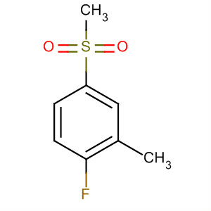 2-Fluoro-5-(Methylsulfonyl)toluene结构式