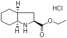 Structure of Ethyl L-octahydroindole-2-carboxylate hydrochloride