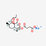 SODIUM ARTESUNATE结构式