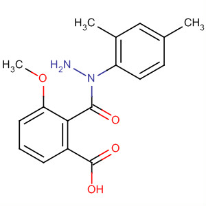 Structure of Benzoic acid, 3-methoxy-, 2-(2,4-dimethylphenyl)hydrazide