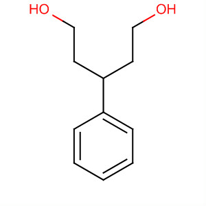 Structure of 1,5-Pentanediol, 3-phenyl-