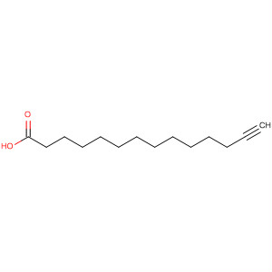 Structure of 13-Tetradecynoic acid