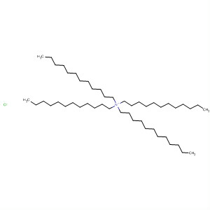 Chemical structure of TETRADODECYLAMMONIUM CHLORIDE