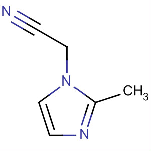 Structure of 1H-IMIDAZOLE-1-ACETONITRILE,2-METHYL-