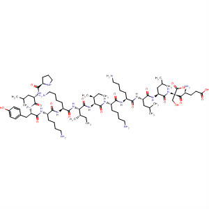 Structure of PF4 (58-70) (HUMAN)