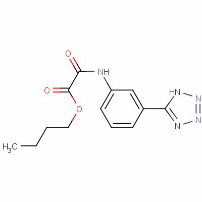 Structure of TAZANOLAST