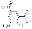 Structure of 3-amino-5-nitrosalicylic acid