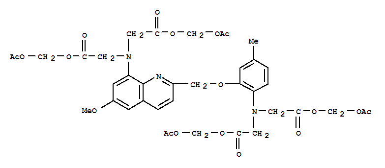Structure of QUIN 2-AM