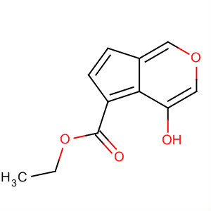 5-Benzofurancarboxylic acid, 7-hydroxy-, ethyl ester结构式