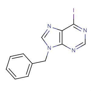 9H-Purine, 6-iodo-9-(phenylmethyl)-结构式