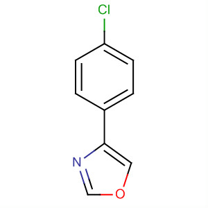Structure of Oxazole, 4-(4-chlorophenyl)-
