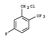 Structure of 2-Trifluoromethyl-5-fluorobenzyl chloride