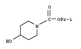 Structure of Isopropyl 4-hydroxypiperidine-1-carboxylate