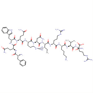 Structure of L-Argininamide,L-phenylalanyl-L-glutaminyl-L-tryptophyl-L-glutaminyl-L-arginyl-L-asparaginyl-L-isoleucyl-L-arginyl-L-lysyl-L-valyl-
