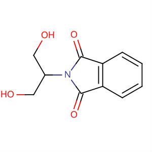 Structure of 1H-Isoindole-1,3(2H)-dione, 2-[2-hydroxy-1-(hydroxymethyl)ethyl]-