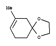 1,4-Dioxaspiro[4.5]dec-7-ene,  7-methyl-结构式