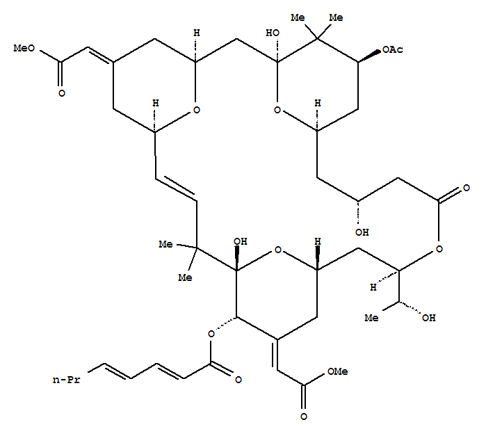Structure of BRYOSTATIN 1
