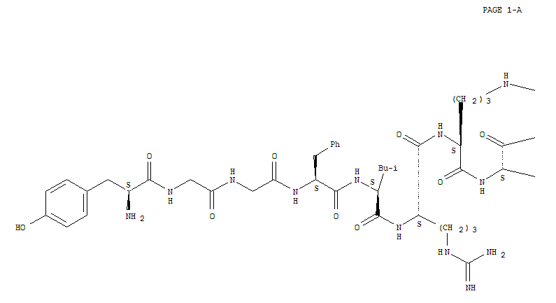 H-TYR-GLY-GLY-PHE-LEU-ARG-ARG-GLN-PHE-LYS-VAL-VAL-THR-OH结构式