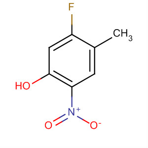 Structure of Phenol, 5-fluoro-4-methyl-2-nitro-