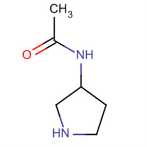 1-乙酰基-3-氨基吡咯烷结构式