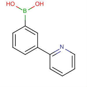 Structure of Boronic acid, [3-(2-pyridinyl)phenyl]-
