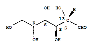 Structure of D-[2-13C]TALOSE