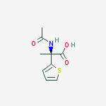 Structure of ACETYL-D-2-THIENYLALANINE