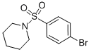 Structure of 1-(4-BROMOPHENYLSULFONYL)PIPERIDINE