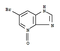6-Bromo-1H-imidazo[4,5-b]pyridine 4-oxide结构式