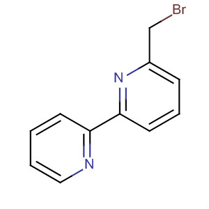 Structure of 2,2'-Bipyridine, 6-(bromomethyl)-