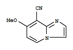 Structure of 7-Methoxyimidazo[1,2-a]pyridine-8-carbonitrile