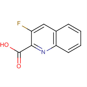 3-氟喹啉-2-羧酸结构式