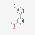 Structure of METHYL 3-(6-FORMYL-2-PYRIDINYL)BENZOATE