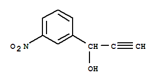 Structure of 1-(3-nitrophenyl)prop-2-yn-1-ol