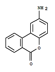 Structure of 2-AMINO-6 H-DIBENZO[B,D]PYRAN-6-ONE