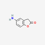 Structure of 5-amino-1-benzofuran-2(3H)-one
