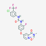 Structure of Regorafenib-13C-d3 N-Oxide