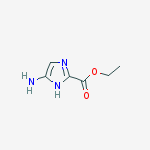 Structure of ETHYL 4-AMINO-1H-IMIDAZOLE-2-CARBOXYLATE