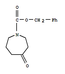 Structure of N-CBZ-HEXAHYDRO-1H-AZEPIN-4-ONE