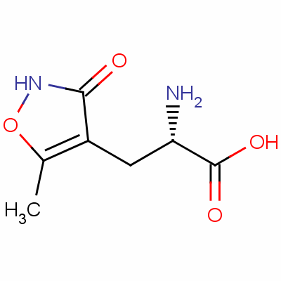 Structure of (S)-A-AMINO-3-HYDROXY-5-METHYL-4-ISOXAZOLEPROPIONIC ACID