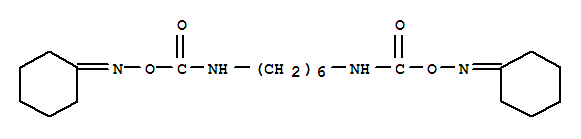 Structure of 1,6-BIS(CYCLOHEXYLOXIMINOCARBONYLAMINO)HEXANE