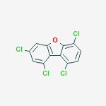 Structure of 1,3,6,9-TETRACHLORODIBENZOFURAN