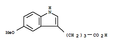Structure of 4-(5-METHOXY-1H-INDOL-3-YL)-BUTYRIC ACID