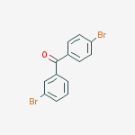 3,4-DIBROMOBENZOPHENONE结构式
