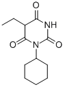 1-Cyclohexyl-5-ethylpyrimidine-2,4,6(1H,3H,5H)-trione结构式