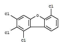 Structure of 1,2,3,6-TETRACHLORODIBENZOFURAN