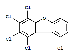 1,2,3,4,9-PNCDF结构式